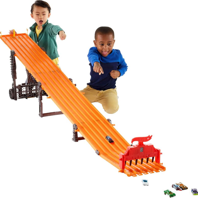 Mattel Hot Wheels Super 6-Lane Raceway Playset V1983