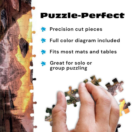 Buffalo Games - Maroon Lake Reflection - 2000 Piece Jigsaw Puzzle