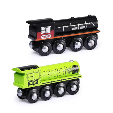 SainSmart Jr. Wooden Train Set Accessories, Magnetic 10pcs, Compatible 3+