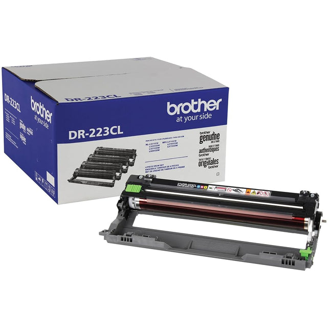 Brother Genuine-Drum Unit, DR223CL, Seamless Integration, Yields Up to 18,000 Pages,Black