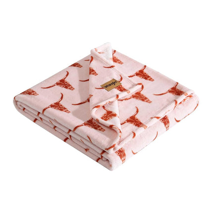 Wrangler - Throw Blanket, Soft Plush Fleece Beddin