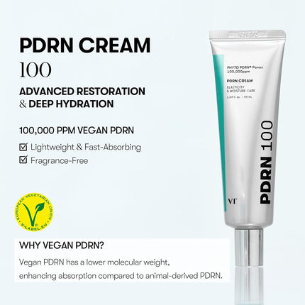 VT COSMETICS PDRN Cream 100 Nourishing & Restorative Moisturizer