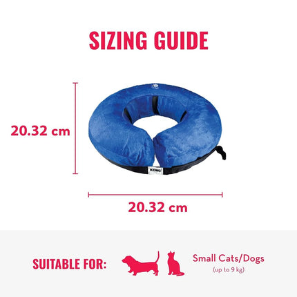 KONG Cloud Inflatable Recovery Collar for Dogs and Cats, Small