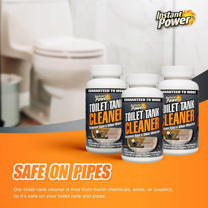 Instant Power Toilet Tank Cleaner & Hard Water Stain Remover, 1 lb