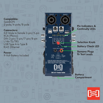 Hosa CBT500 Cable Tester