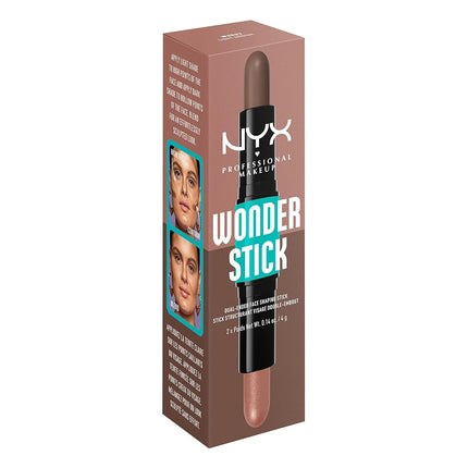 NYX Professional Makeup Wonder Dual-Ended Face Shaping Stick, 03 Light Me