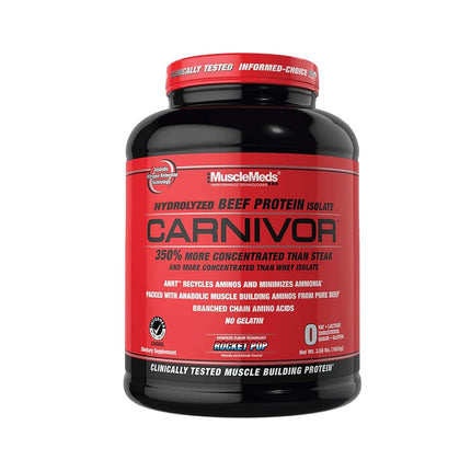 MuscleMeds Carnivor Beef Protein Isolate Powder, M