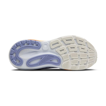 BROOKS Womens Adrenaline Gts 24 Sneaker, Blue Heron White Orange, 4.5 UK