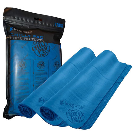 FROGG TOGGS Chilly Pad Cooling Towel, 2 Pack, 33" 