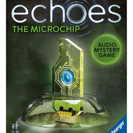 Ravensburger Echoes The Microchip - Immersive Audio Murder Mystery Party Game for Adults Age 14 Years Up - 1 to 6 Players
