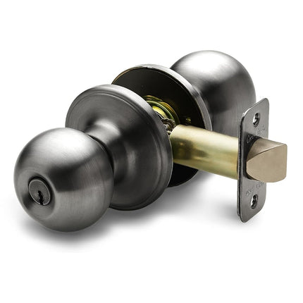 Copper Creek BK2040AN Ball Door Knob, Keyed Entry 
