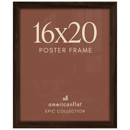 Americanflat 16x20 Picture Frame with Polished Ple