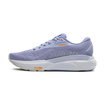 BROOKS Womens Adrenaline Gts 24 Sneaker, Blue Heron White Orange, 4.5 UK