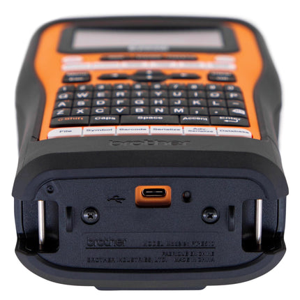 Impresora de etiquetas industrial portátil Brother PT-E510VP P-Touch Edge con doble cortador automático y USB-C (etiquetas de hasta 24 mm)