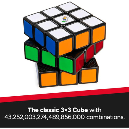 Rubik’s Cube, The Original 3x3 Colour-Matching Puzzle, Classic Problem-Solving Cube