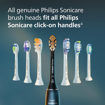 Philips Sonicare C1 SimplyClean - Genuine Replacement Electric Toothbrush Heads, White, 6 Pack Up to 18 Month Supply, HX6016/77