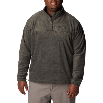 Columbia Men's Steens Mountain Half Zip, Fleece Pull Over, Charcoal Heather, S