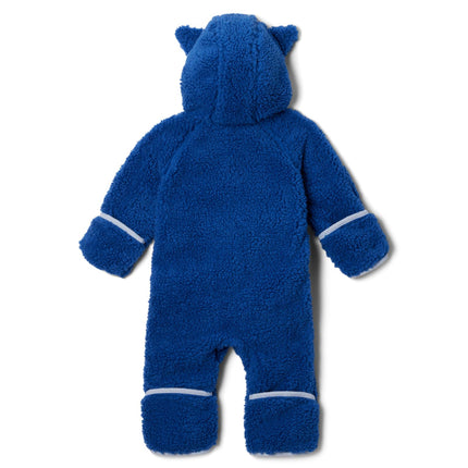 Columbia Youth Infant Foxy Baby Sherpa Bunting, Fleece romper, Black/Chalk, 6/12