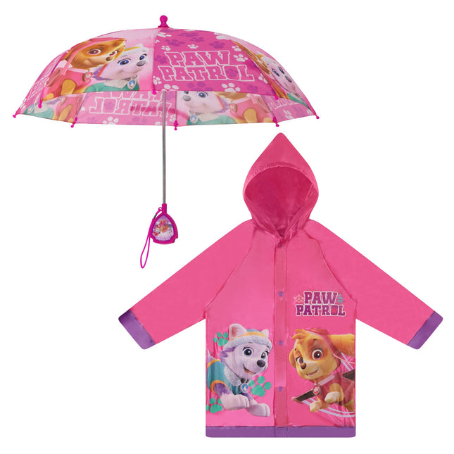 Nickelodeon Kids Umbrella and Slicker, Paw Patrol 