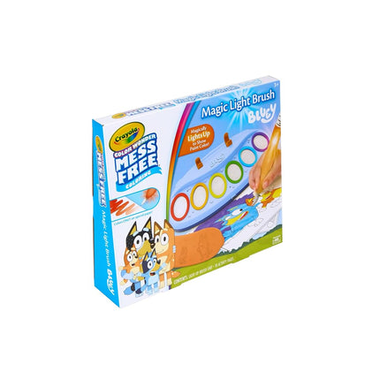 CRAYOLA Bluey Color Wonder Magic Light Brush, Mess Free Painting Station for Kids, Bluey Gift for Kids, Toddler Toys & Activities, Ages 3, 4, 5