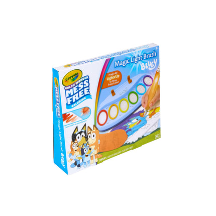 CRAYOLA Bluey Pincel Mágico con Luz Color Wonder, Estación de Pintura sin Ensuciar para Niños, Regalo de Bluey para Niños, Juguetes y Actividades para Niños Pequeños, Edades 3, 4, 5