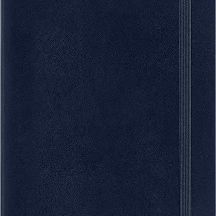 MOLESKINE- 2025-12 Month Weekly Notebook Soft Cover Diary - Large - Sapphire Blue