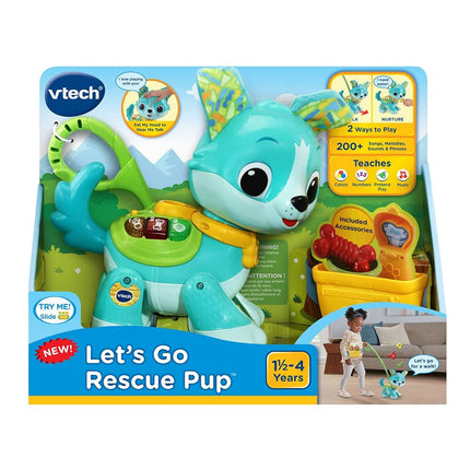 VTech Let�s Go Rescue Pup , Teal
