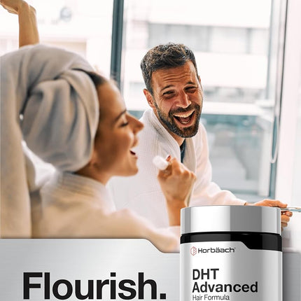 DHT Blocker | 120 Tablets | Non-GMO and Gluten Free Hair Formula Blend with Saw Palmetto, Kudzu, and Fo-Ti | by Horbaach