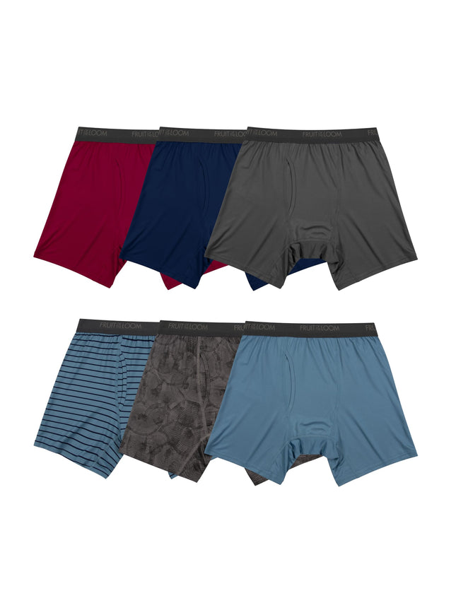 Fruit of the Loom Men's Standard Micro Stretch Box