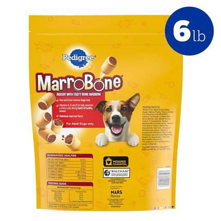 Pedigree MARROBONE Real Beef Flavor Snacks for Dogs 6 lbs.