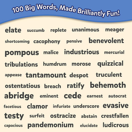 Skillmatics Educational Vocabulary Flash Cards for Kids – Wordables Level 2