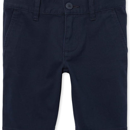 The Children's Place Girls Chino Shorts, Tidal, 8
