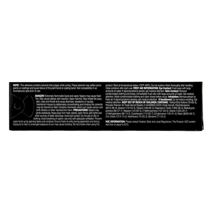 3M 08008 Black Super Weatherstrip Adhesive Tube - 5 oz.