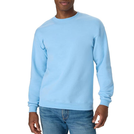 Hanes Men's P1607 Sweatshirt, Light Blue, L UK
