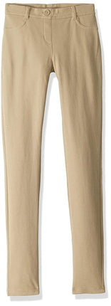 Nautica Junior's Uniform Stretch Jegging Pant, Navy, 3-5
