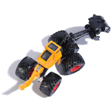 Monster Jam, Official Dugg Dirt Squad Excavator Monster Truck with Moving Parts, 1:64 Scale Die-Cast Vehicle