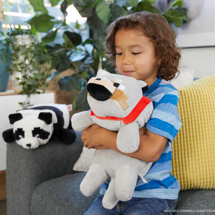 Mattel Minecraft Plush 12-in Character Dolls, Soft, Squishy, Floppy Collectible Gift for Fans Age 3 Years and Older,Multi_color,12 inches