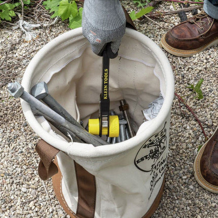 Klein Tools 5104 Leather-Bottom Bucket