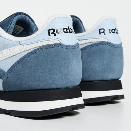 Reebok Unisex-Adult Classic Leather V1 Sneaker, Y2k Blue/Shadow/Grey 1, 7 Women/5.5 Men