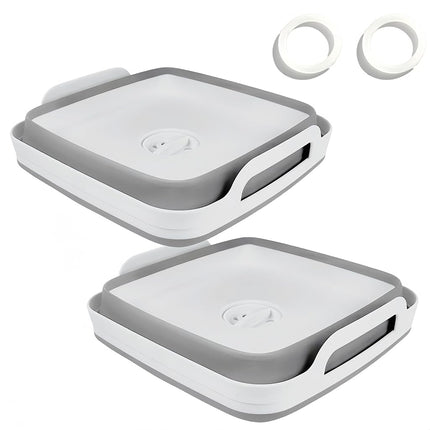 GIMWA 2.4Gal Collapsible Dish Basin with Drain Plu