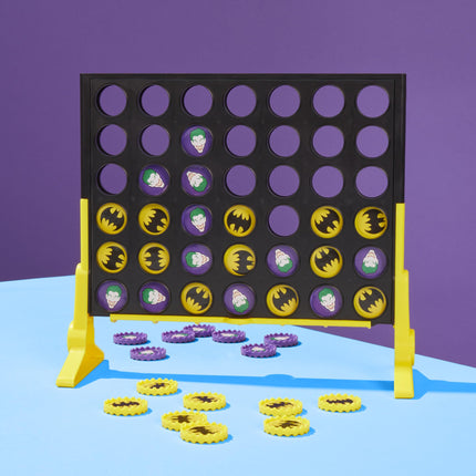 Jeu Puissance 4 Batman | Jeu de société sur le thème de Batman | À partir de 6 ans | Pour 2 joueurs | Jeux de stratégie pour enfants et familles (Exclusivité Amazon)