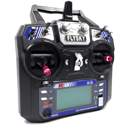 Flysky (Fs I6+ia6) - FS-i6 AFHDS 6CH 2.4GHz Radio System RC Transmitter Controller with FS-iA6 Receiver for RC Helicopter Plane Quadcopter Glide(Model_1)