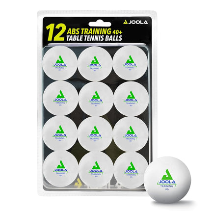 JOOLA 1-Star 40mm Training Table Tennis Balls - 12