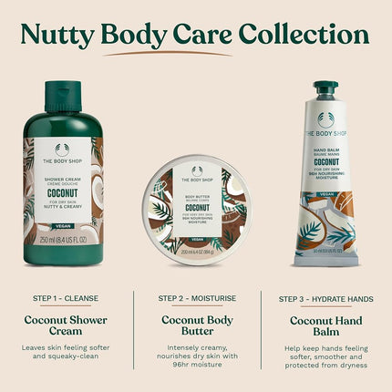 The Body Shop Coconut Body Butter, 96hr Moisture, 200ml