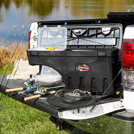 Caja de almacenamiento Swingcase UNDERCOVER para caja de camioneta | SC304D | Compatible con Jeep Gladiator 2020-2023, lado del conductor