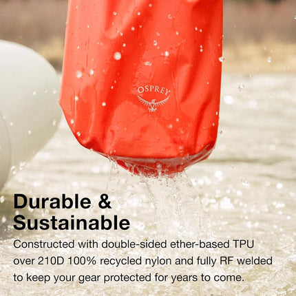 Osprey Wildwater Dry Bag, IPX5 Waterproof, 50L, Tunnel Vision Grey