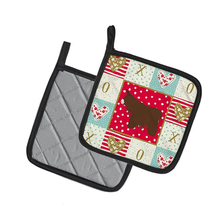 Maniques Caroline's Treasures, Multicolore, 7,5H x 7,5W