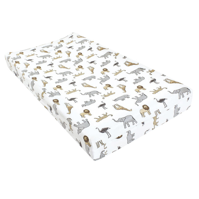 Hudson Baby Unisex Baby Changing Pad Cover, Modern