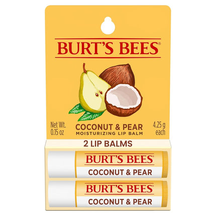 Burt's Bees Coconut and Pear Moisturizing Lip Balm