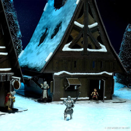 WizKids D&D Icewind Dale: Rime of The Frostmaiden - Ten Towns Papercraft Set